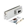 Kẹp Chân Kính Với Lỗ Ruột Khóa PC Hafele 981.00.400