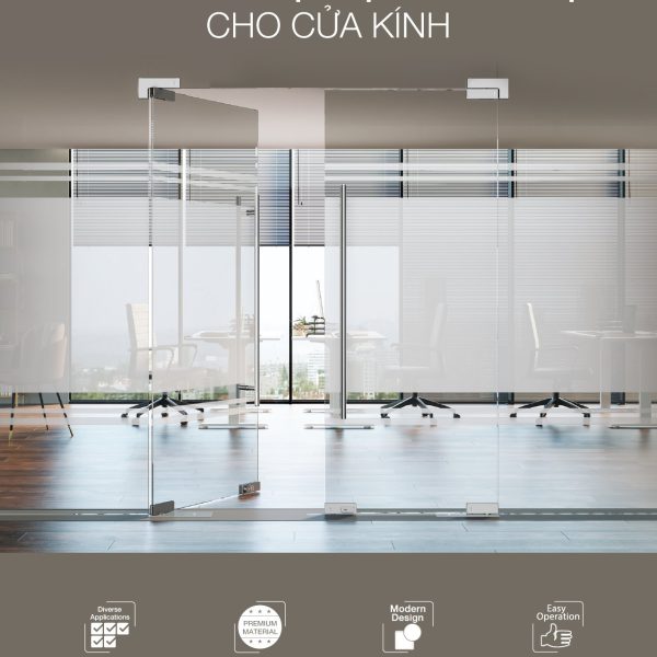Phụ kiện cửa kính Hafele