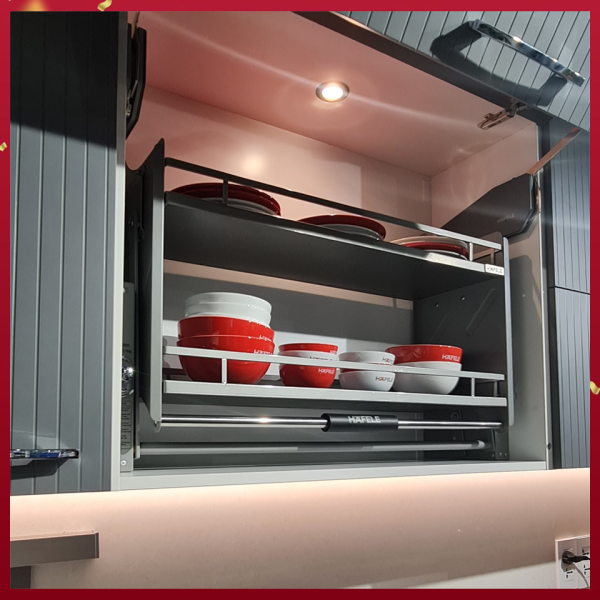 Giá nâng hạ bát đĩa 700mm Kosmo 504.76.815